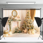 Lofaris Warm Zimmer Lampe Dekor Weihnachten Baum Weihnachten Hintergrund